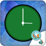Cyan Clock Free Widget