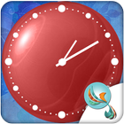 Love Circle Clock WIdget icône