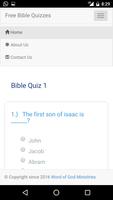 Bible Quiz Free capture d'écran 2