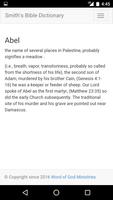 Smith's Bible Dictionary Free captura de pantalla 1