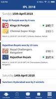 IPL 2018 Team, Score, Schedule capture d'écran 3