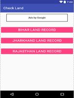 Land Records Plakat