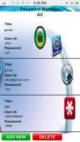 Password Manager 截圖 3