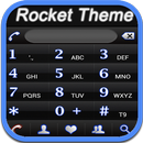 RocketDial Neon Black Theme APK