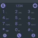 Theme x RocketDial DroidL Purp APK