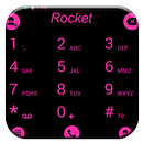 Theme x RocketDial Flat BPink APK