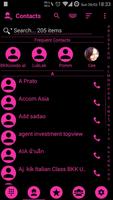 Theme x RocketDial Flat BPink screenshot 3