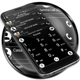 Theme for Drupe and RocketDial and ExDialer BWhite