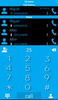 Teme Material Blue2 RocketDial poster