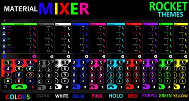 Theme Rocketdial Mixer Holo screenshot 1