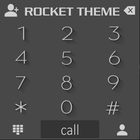 Theme Material Grey RocketDial icon