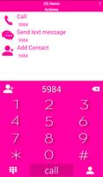 Theme Material Pink RocketDial poster