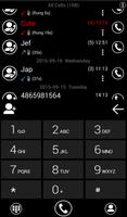 Theme Metro Black RocketDial poster
