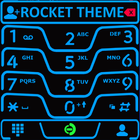 Theme Neon V3 Blue RocketDial icon