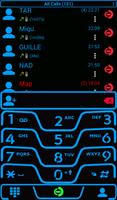 Theme Neon V3 Blue RocketDial poster