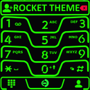 Theme Neon V3 Green RocketDial APK