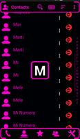 Theme Neon V3 Pink RocketDial screenshot 2