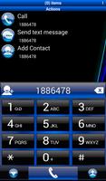 Theme Aero Blue RocketDial poster