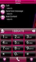 Theme Aero Pink RocketDial poster