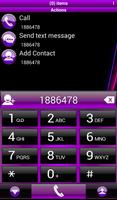 Theme Aero Purple RocketDial poster