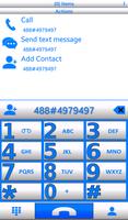 Theme Big Blue Whit Rocketdial screenshot 3