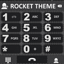 Theme Black Leather RocketDial APK