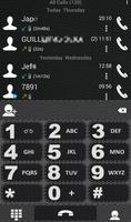 Theme Black Leather RocketDial screenshot 2