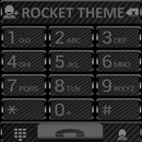 Theme Black Carbon RocketDial APK