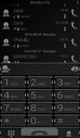 Theme Black Carbon RocketDial poster