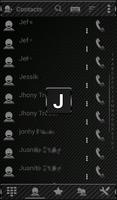 Theme Black Carbon RocketDial screenshot 1