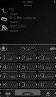 Theme Black Carbon RocketDial screenshot 2