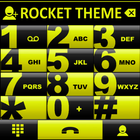 Theme Chess Yellow RocketDial icon