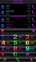 Theme RocketDial Black Crazy C screenshot 1