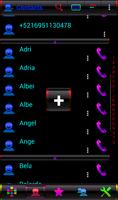 Theme RocketDial Black Crazy C screenshot 3