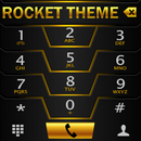 Theme Darkcity Gold Rocketdial APK