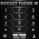 Theme Darkcity silv Rocketdial APK