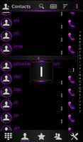Theme Darkcity purp Rocketdial screenshot 2
