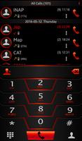 Theme Darkcity red Rocketdial poster