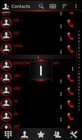 Theme Darkcity red Rocketdial screenshot 2