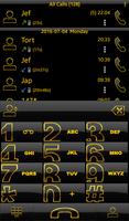 Theme Dark Gold Rocketdial poster