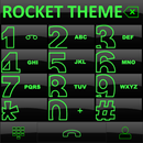 Theme Dark Green Rocketdial APK
