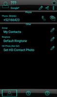 Theme Dark Holo Rocketdial screenshot 3