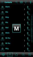 Theme Dark Holo Rocketdial screenshot 2