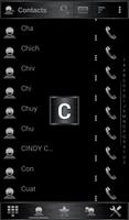 Theme Dark Metal RocketDial screenshot 2