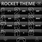 Theme Dark Silver Rocketdial icon