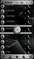 Theme Futura Metal Rocketdial screenshot 2