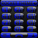 Theme Futura Blue Rocketdial APK