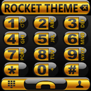 Theme Futura Gold Rocketdial APK
