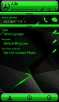 Theme Futura Green Rocketdial screenshot 3