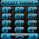 Theme Futura Holo Rocketdial APK